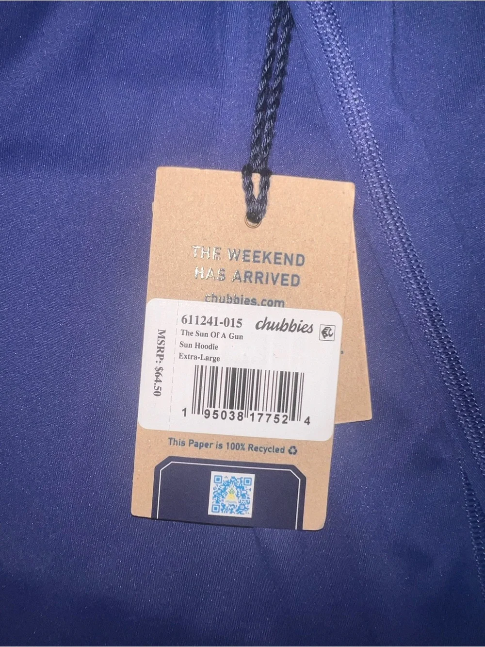 chubbies lightweight hooded